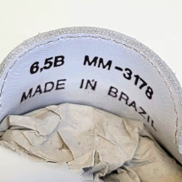 Massimo Mätteo Penny Keeper Loafers White Leather Women's 6.5B NIB MM-3178 - Picture 14 of 15